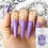 Thumbnail: Professional Press On Nails Overhead With Glue Coffin